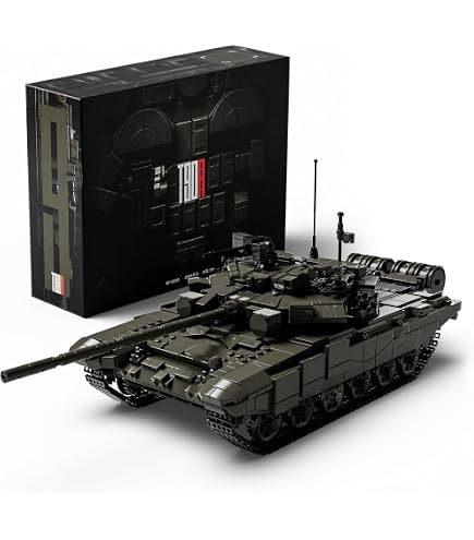 Amazon.co.jp: Nifeliz エイブラムスX 戦車ブロック 大人向け組み立て